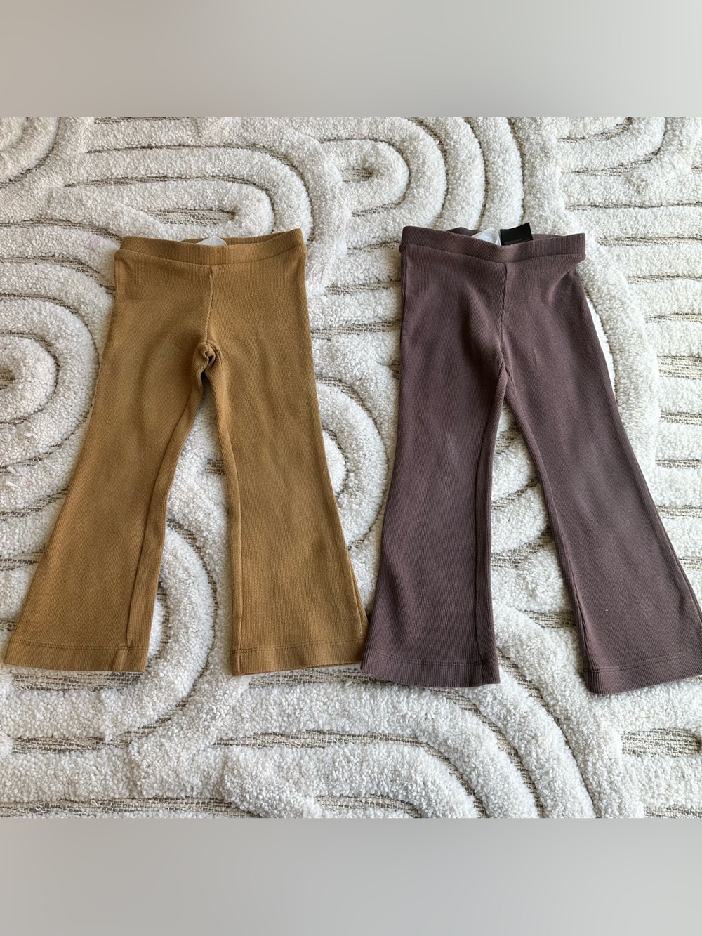 H&M Flared Ribbed Leggings - 2 Pairs| Size 3T